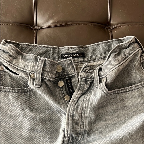 Lucky Brand Women's Gray Denim Shorts - Picture 2 of 5